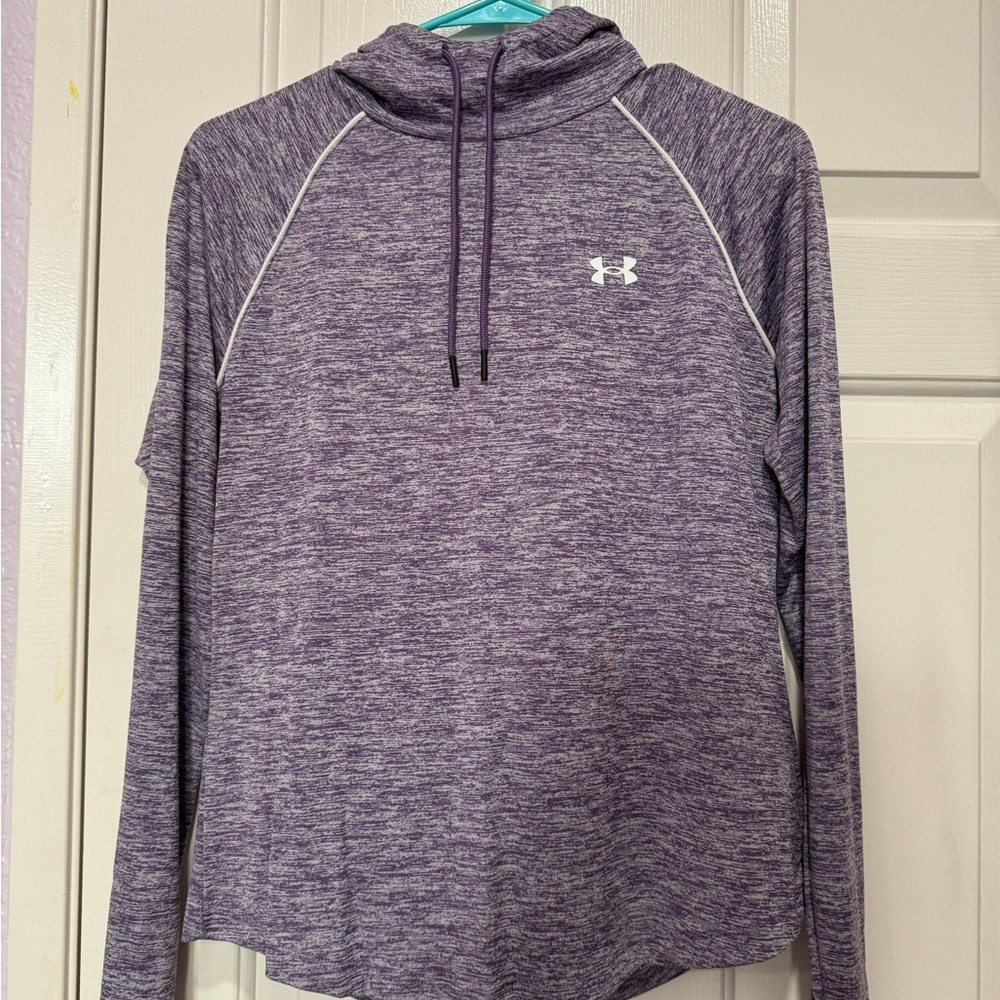 Under Armour Heathered Purple Hoodie